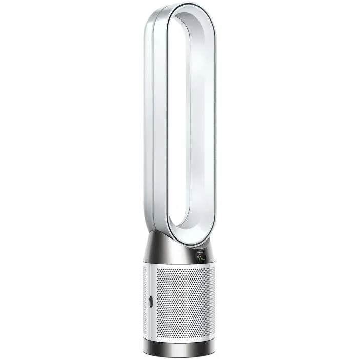 purificateur-d-air-dyson-purifier-cool-pc1-tp - NEVORIXT Bladeless tower fan with a tall oval loop and cylindrical base (Dyson Air Multiplier style)